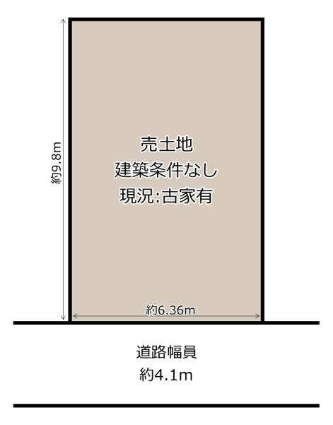 八尾市萱振町２丁目の土地