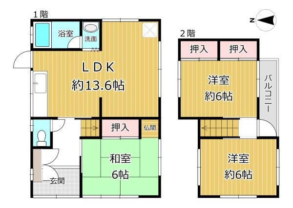 藤井寺市沢田１丁目の中古一戸建て