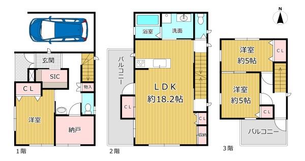 八尾市柏村町４丁目の中古一戸建