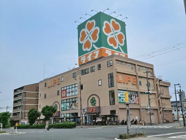 大阪市平野区西脇２丁目の土地(ライフ平野西脇店)