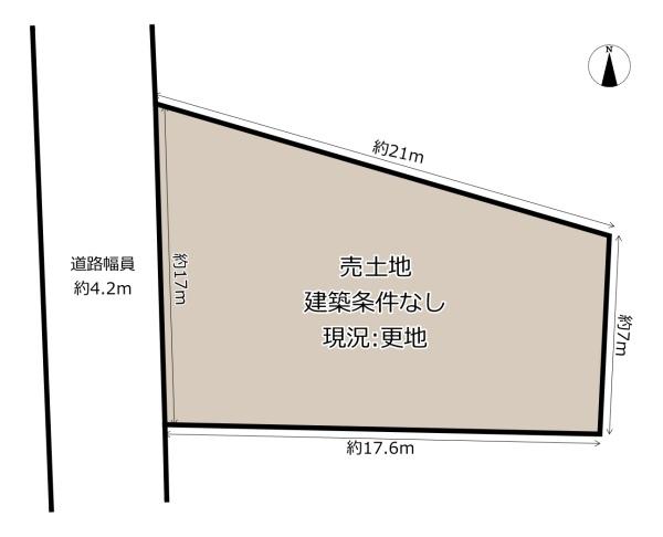 八尾市高安町北５丁目の売土地