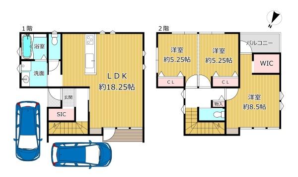 八尾市曙川東５丁目の新築一戸建