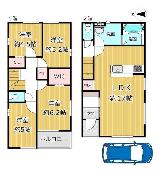八尾市刑部４丁目の新築一戸建