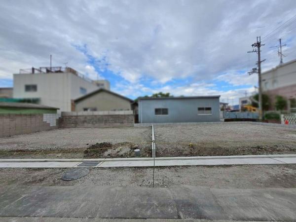 八尾市福万寺町4丁目の土地(現地土地写真)