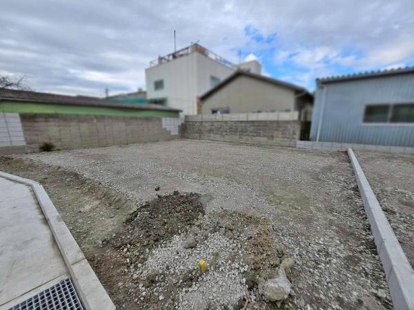 八尾市福万寺町4丁目の土地(現地土地写真)