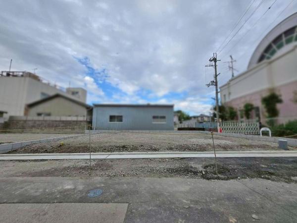 八尾市福万寺町4丁目の土地(現地土地写真)