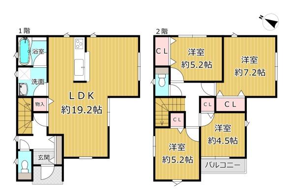 八尾市山本町北7丁目の新築一戸建