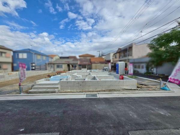 八尾市竹渕5丁目の新築一戸建(外観)