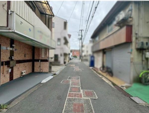 大阪市平野区加美西2丁目の中古一戸建て(前面道路含む現地写真)