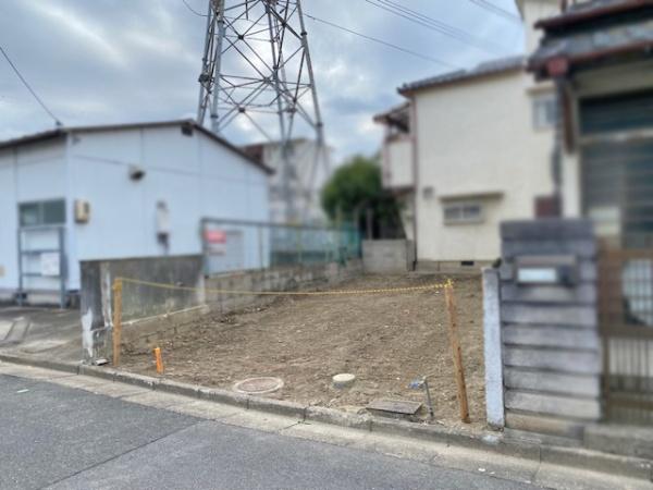 八尾市曙町4丁目の土地(現地土地写真)
