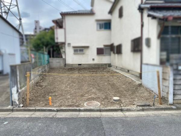 八尾市曙町4丁目の土地(現地土地写真)