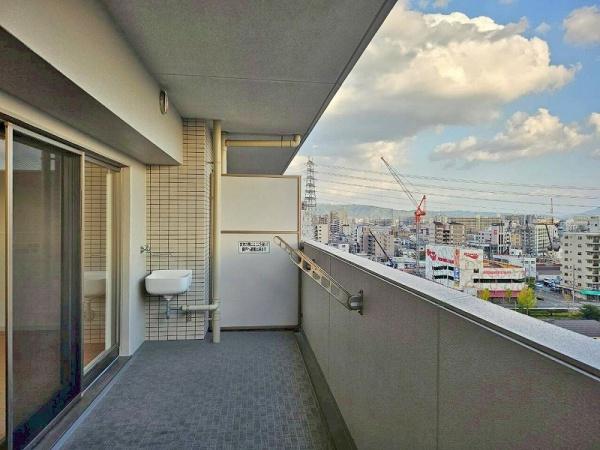 コスモシティ平野出戸駅前(バルコニー)