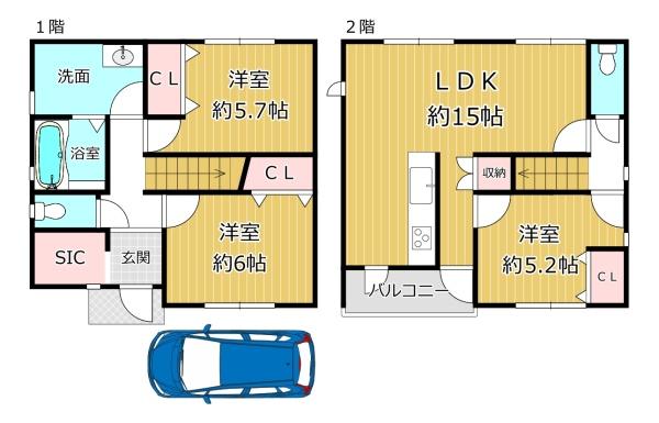 八尾市山本町南8丁目の中古一戸建