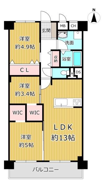 平野加美グランドハイツ壱号棟