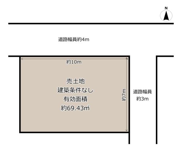 八尾市山本町南８丁目の売土地