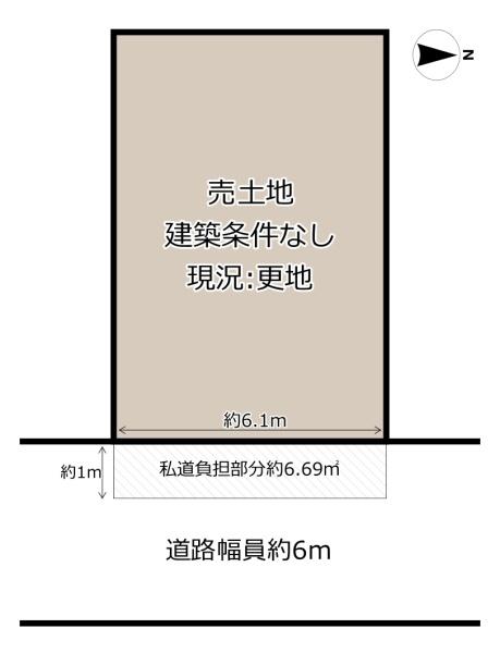 大阪市平野区加美北１丁目の土地