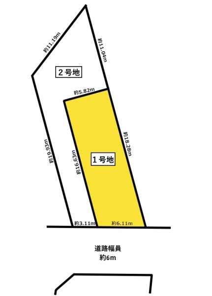 大阪市平野区瓜破5丁目の売土地