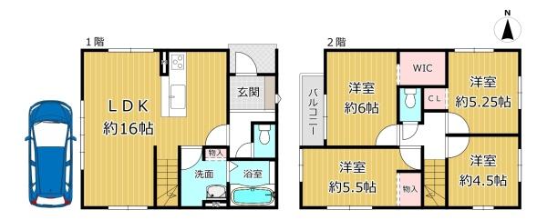 八尾市沼３丁目の新築一戸建