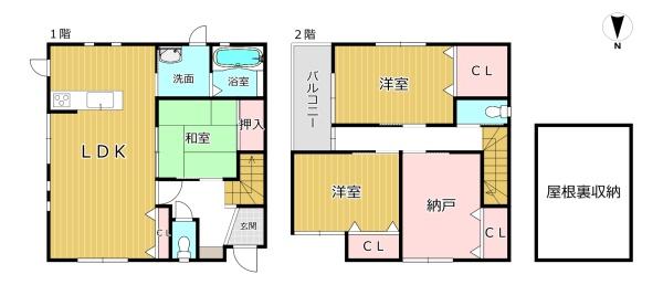 八尾市植松町１丁目の中古一戸建て