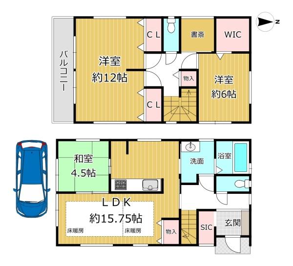 八尾市南本町５丁目の中古一戸建