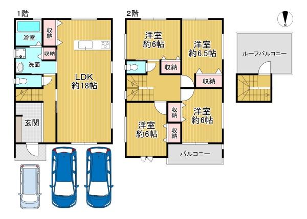八尾市沼１丁目の新築一戸建