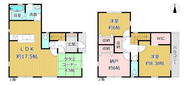 八尾市青山町４丁目の新築一戸建