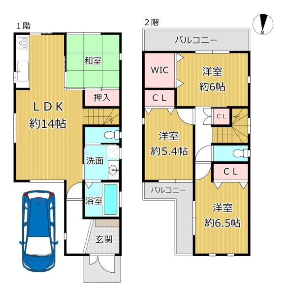 大阪市平野区加美北４丁目の中古一戸建て