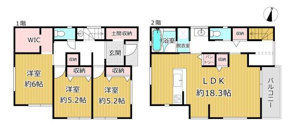 八尾市南本町４丁目の新築一戸建