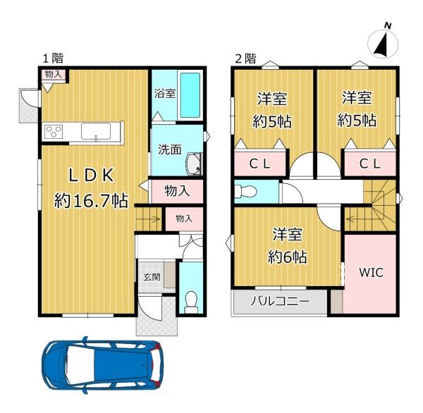 八尾市天王寺屋５丁目の新築一戸建