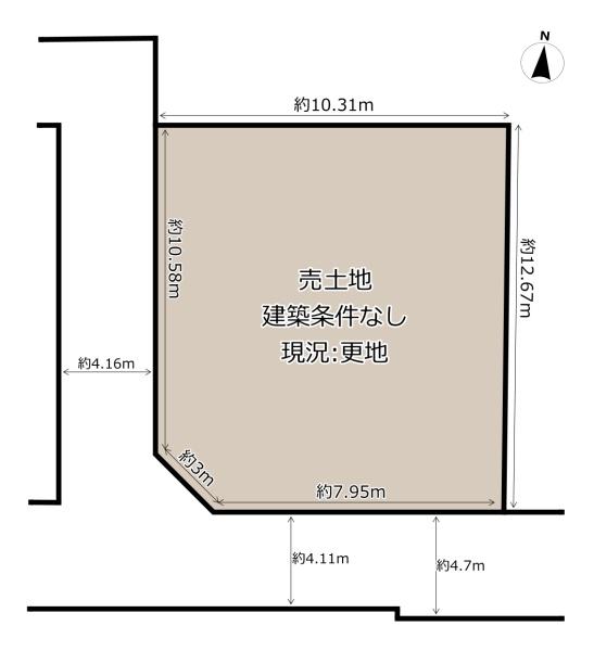 八尾市山本町南７丁目の土地