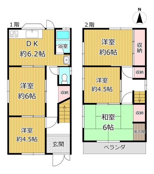 藤井寺市船橋町の中古一戸建