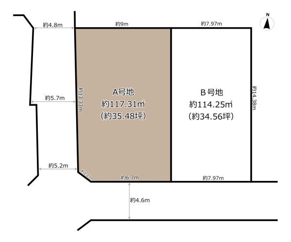 八尾市堤町３丁目の土地
