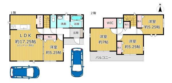 八尾市福万寺町４丁目の新築一戸建