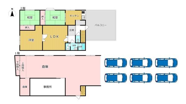 八尾市中田４丁目の中古一戸建