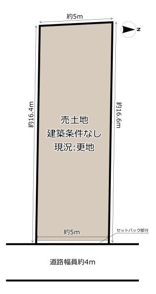 大阪市平野区喜連５丁目の土地