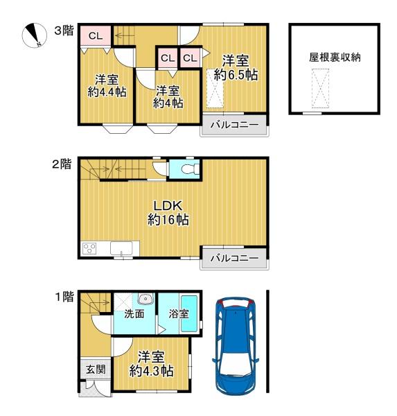 大阪市鶴見区鶴見１丁目の中古一戸建