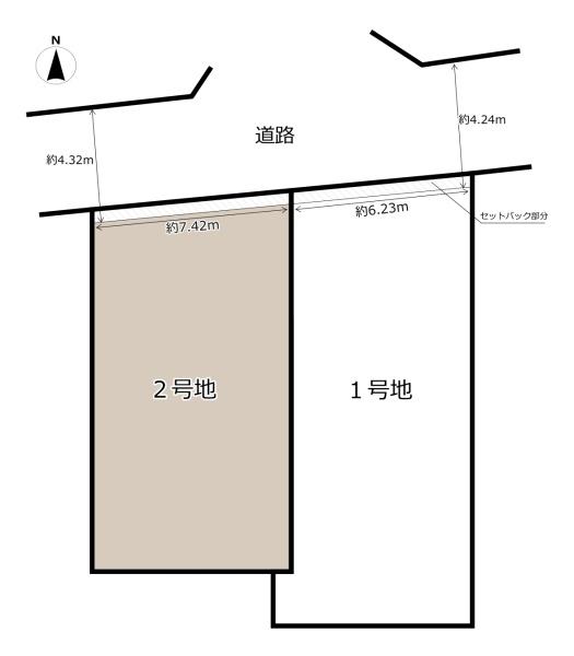 八尾市堤町2丁目の売土地
