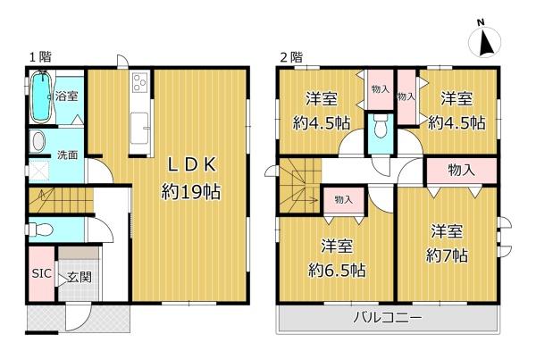 八尾市神宮寺５丁目の新築一戸建