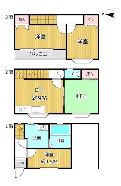 大阪市平野区加美正覚寺３丁目の中古一戸建