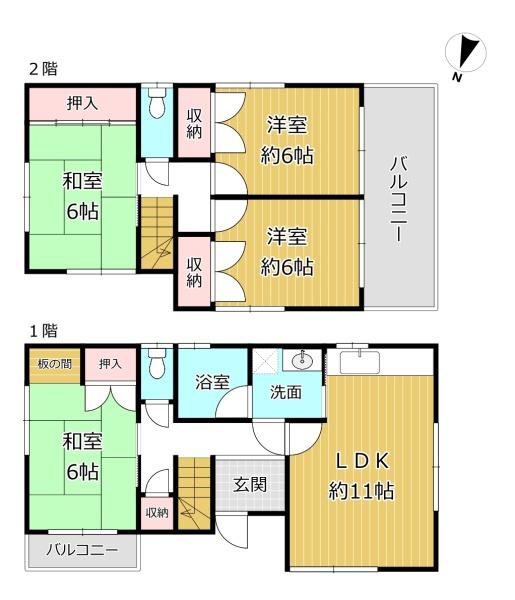 八尾市黒谷２丁目の中古一戸建