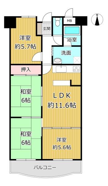 朝日プラザシティ八尾南2番館