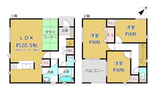 八尾市曙川東７丁目の中古一戸建