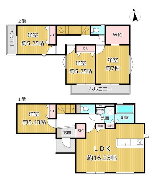 柏原市田辺１丁目の新築一戸建