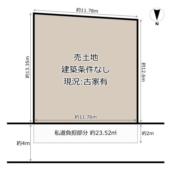 八尾市福万寺町南２丁目の売土地