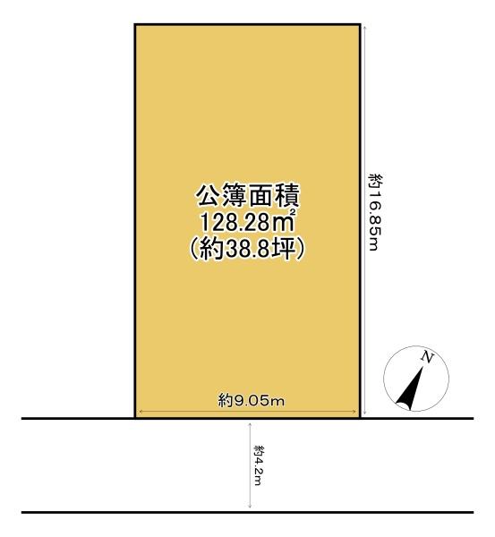 柏原市清州２丁目の土地