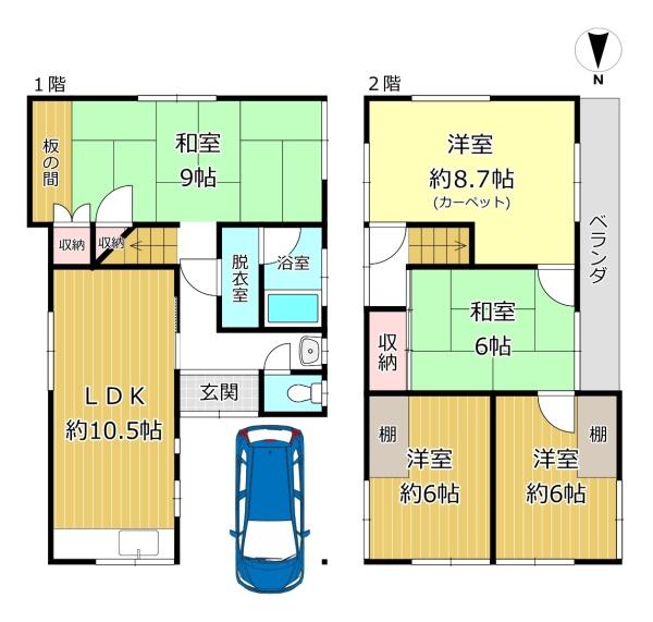 八尾市堤町３丁目の中古一戸建て
