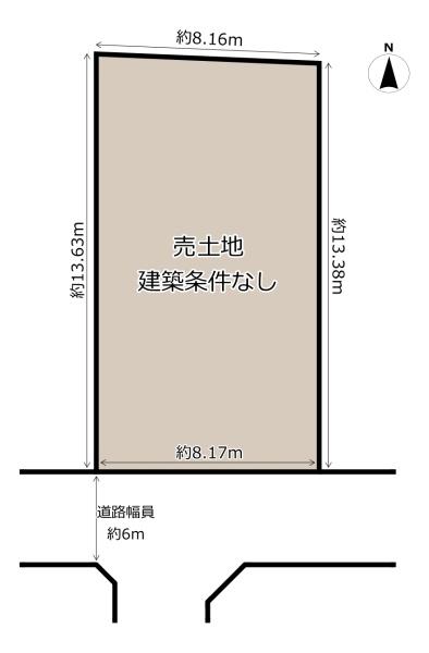 大阪市平野区平野市町１丁目の売土地