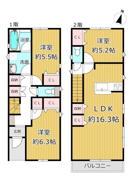 八尾市二俣１丁目の新築一戸建