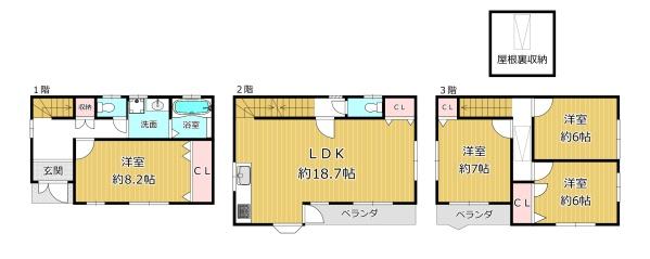 大阪市平野区長吉川辺３丁目の中古一戸建