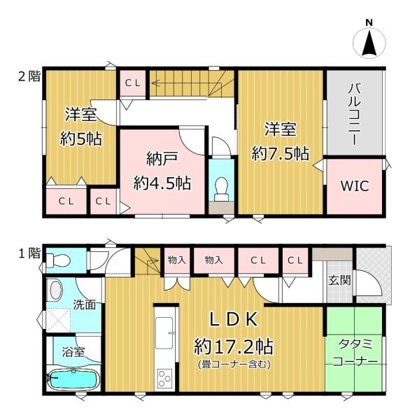八尾市福万寺町４丁目の新築一戸建